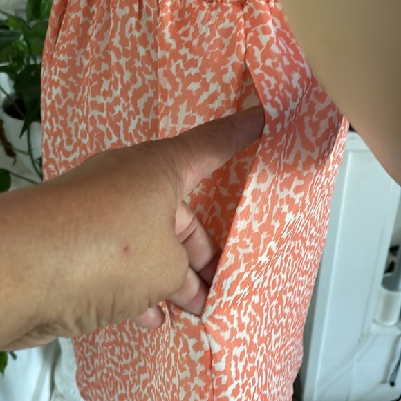 Express Sleeveless Ruffle V-Neck Romper Sz XXS - Picture 5 of 9